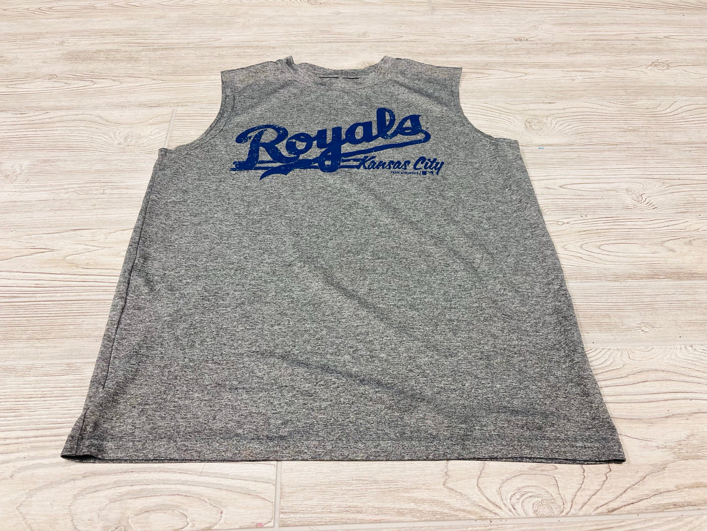 Team Athletics Kansas City Royals Sleeveless Athletic Shirt