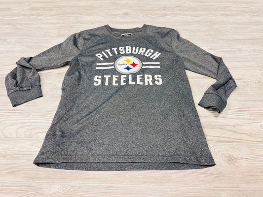 NFL Team Apparel Pittsburgh Steelers Long Sleeve Athletic Shirt