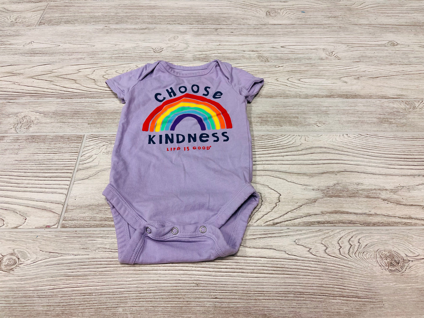 Life Is Good “Choose Kindness” Short Sleeve Onesie