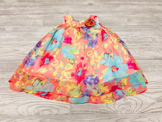 Blueberi Boulevard Flower Print Dress