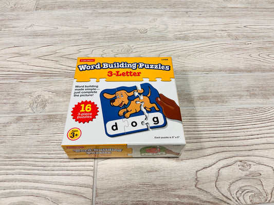 Lakeshore Word Building Puzzles 3-Letter