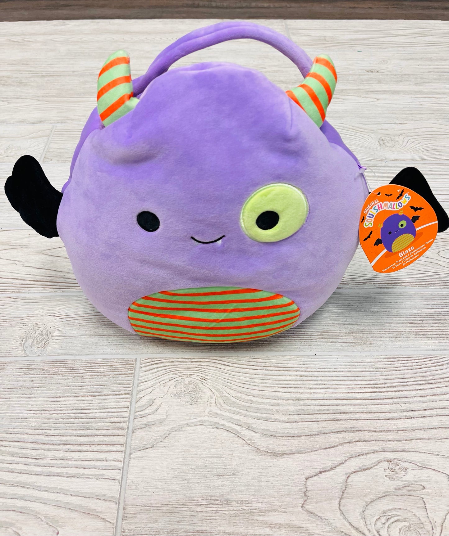 Original Squishmallows Blaze Halloween Bucket