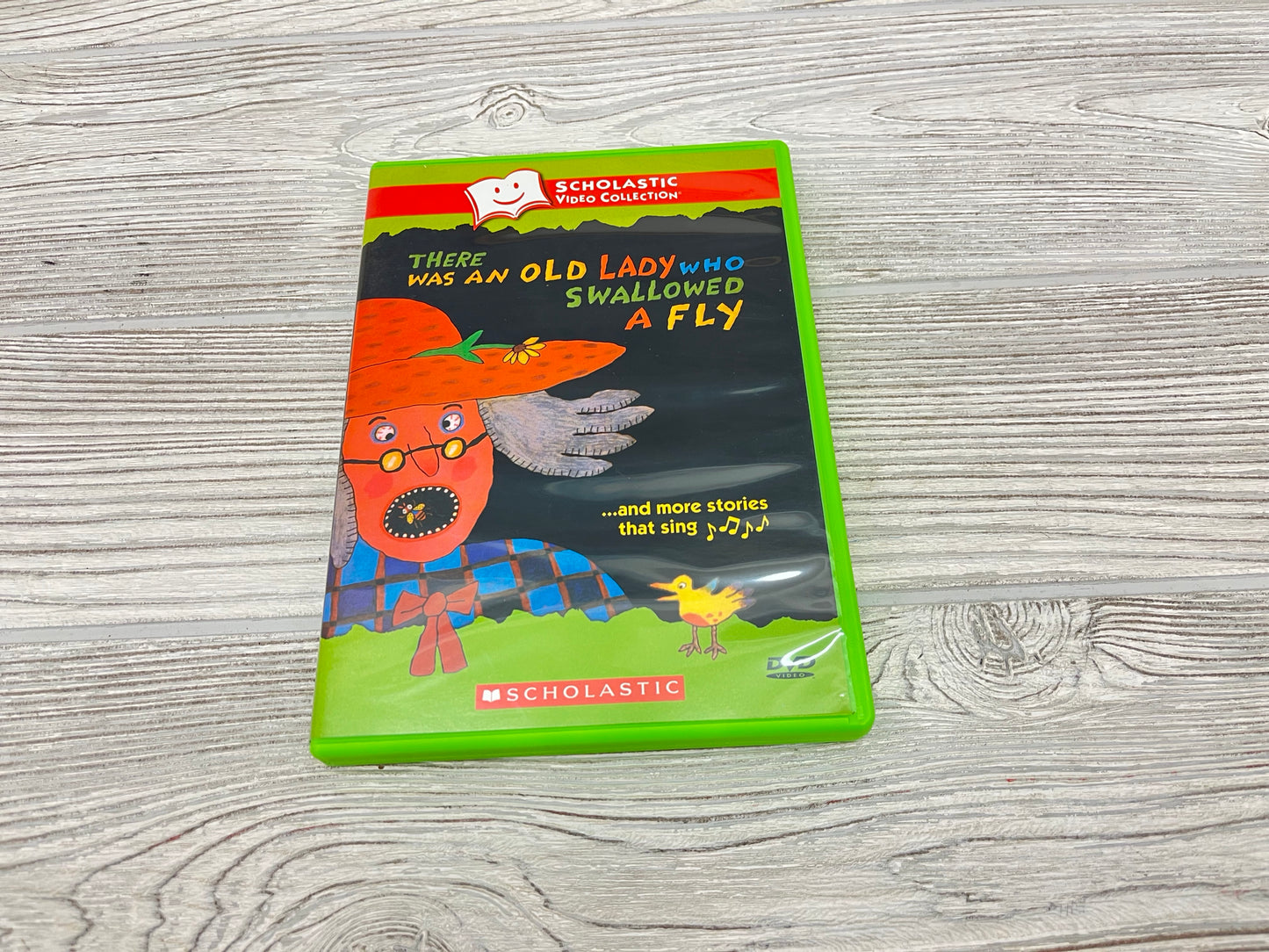 Scholastic Video Collection There Was An Old Lady Who Swallowed A Fly