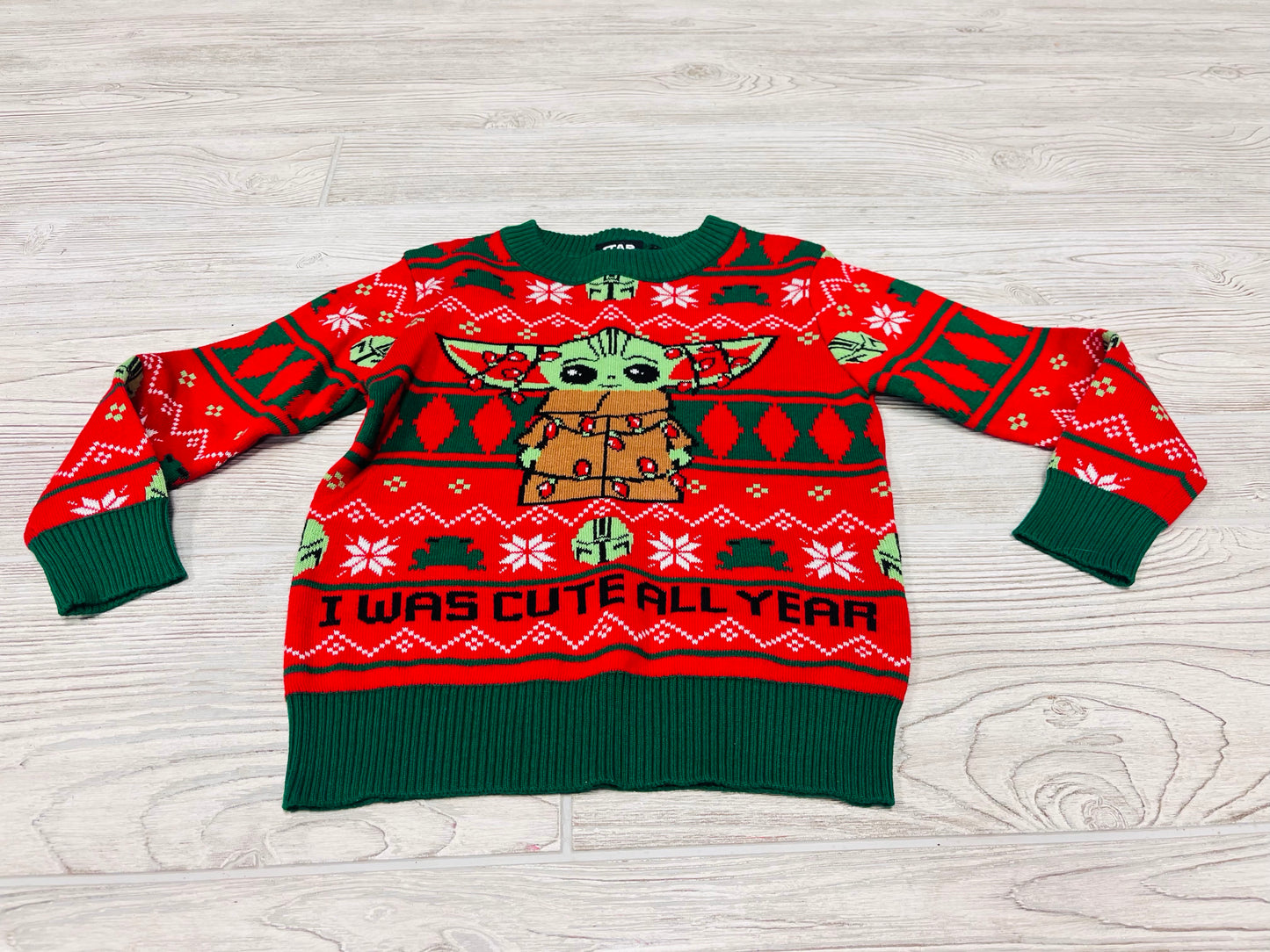 Star Wars The Mandalorian Christmas Sweater