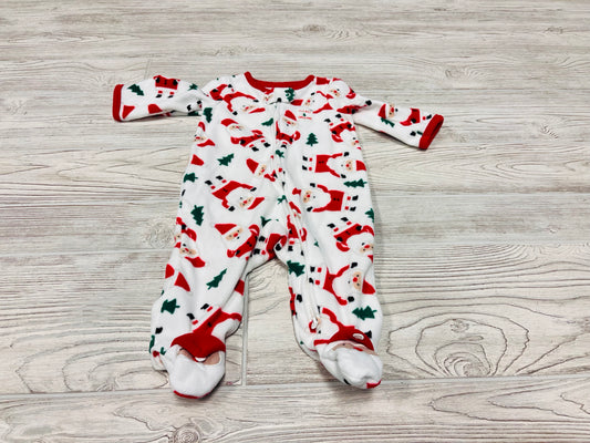 Just One You by Carter’s Santa Zip Up Fleece Pajama