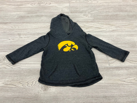 Colosseum Iowa Hawkeyes Hooded Long Sleeve Shirt