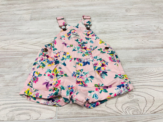 OshKosh Flower Print Shortalls