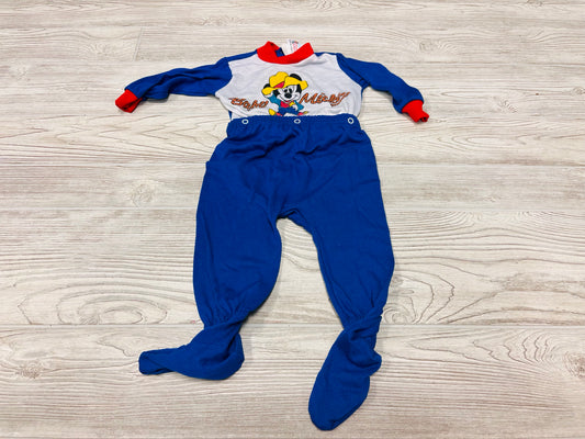Vintage Disney Babies JCPenney Baby Mickey Pajama Set
