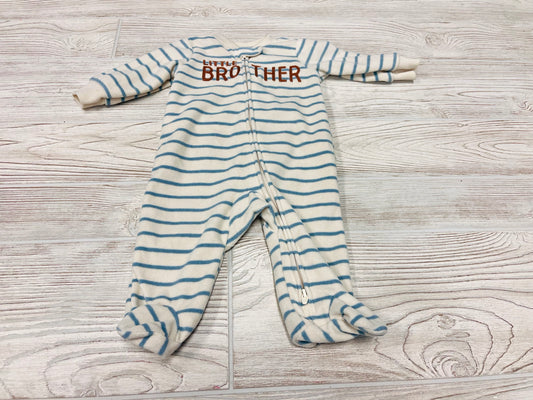Carter’s “Little Brother” Zip Up Fleece Pajama
