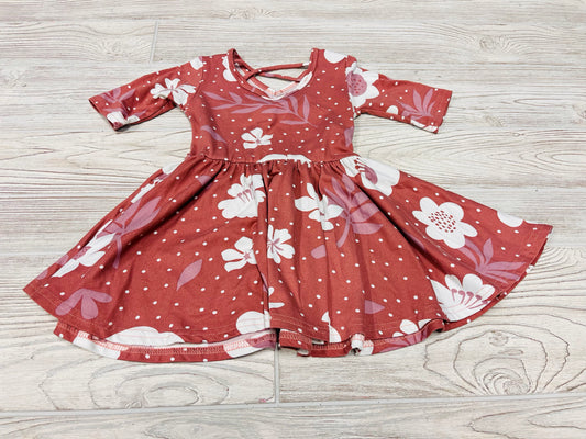 DotDot Smile Flower Print Dress