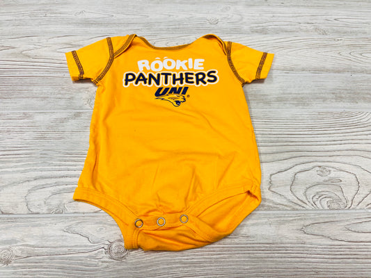 Team Athletics “Rookie Panthers UNI” Short Sleeve Onesie