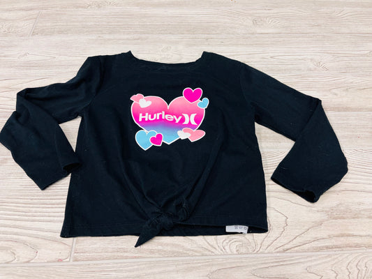 Hurley Heart Print  Long Sleeve Shirt