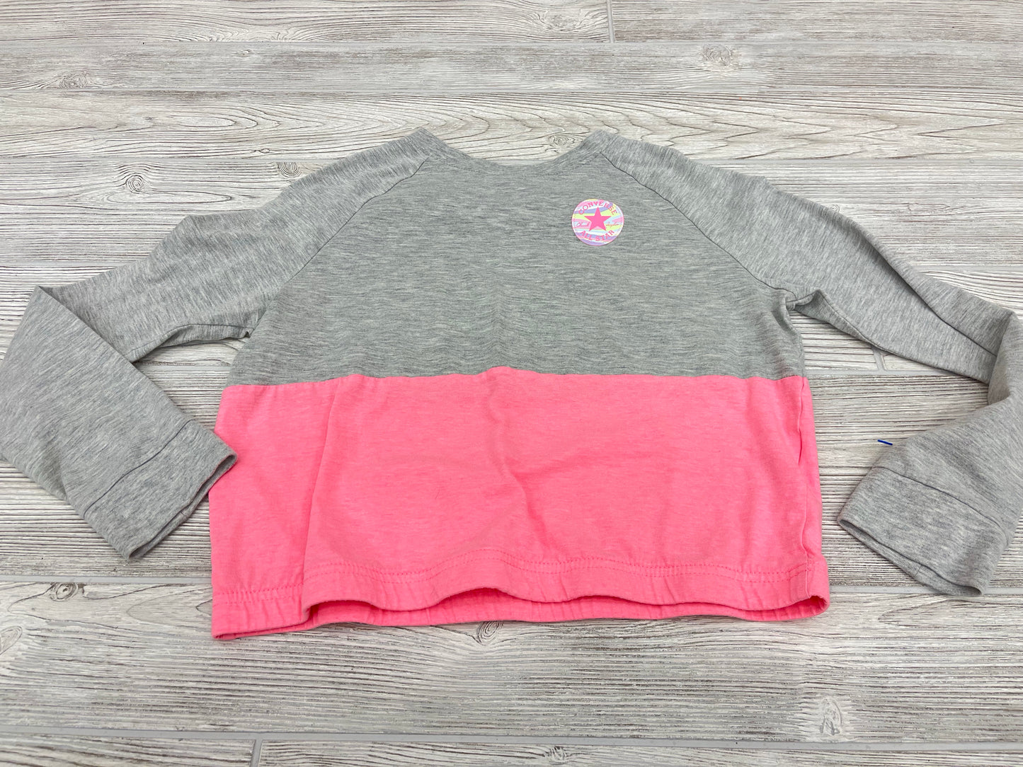 Converse Cropped Long Sleeve Shirt