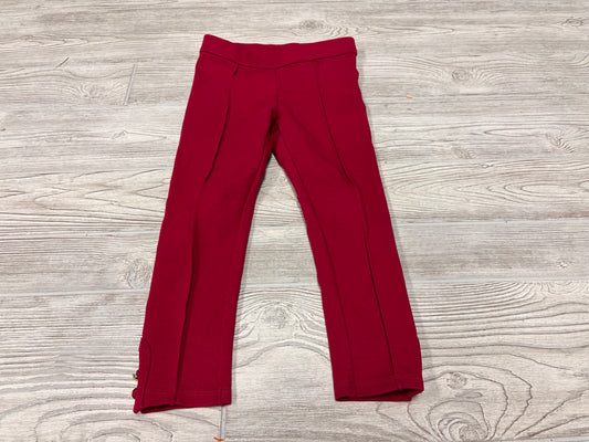 Janie and Jack Button Cuff Ponte Pant