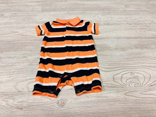 Ralph Lauren Striped Short Sleeve Romper