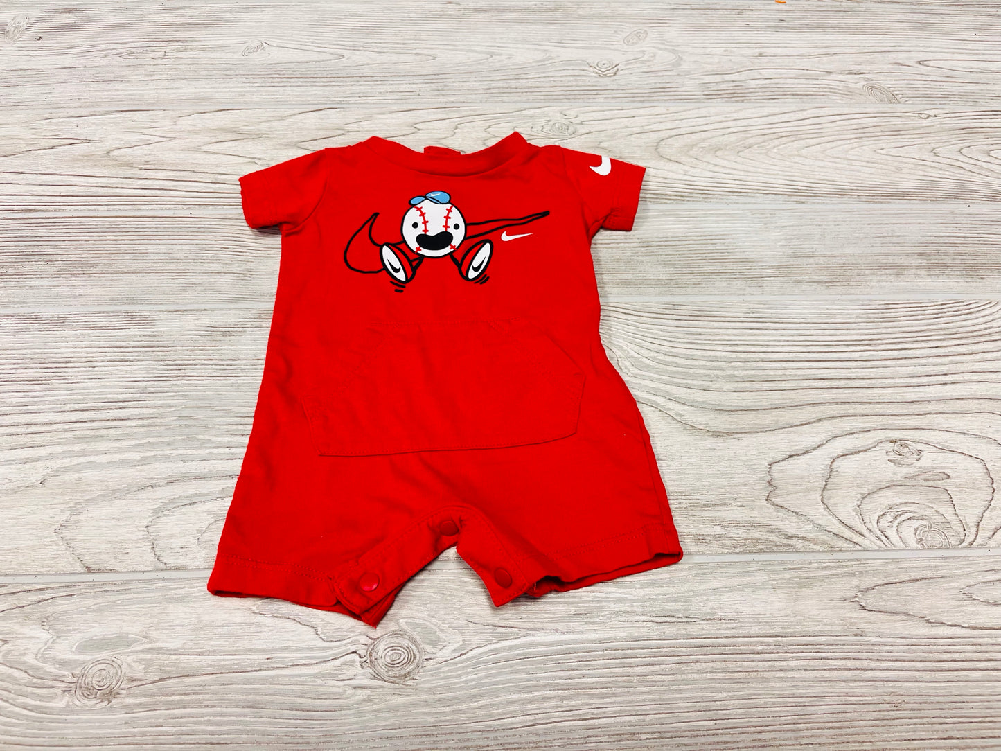 Nike Baseball Short Sleeve Romper