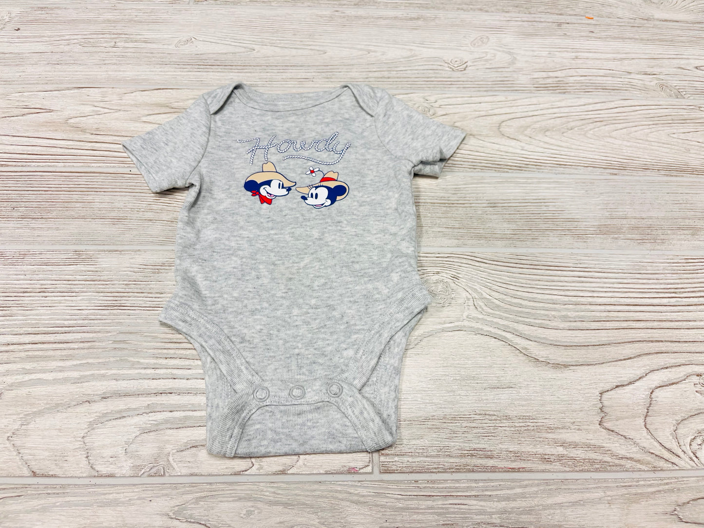 Disney Jumping Beans Mickey Mouse Short Sleeve Onesie