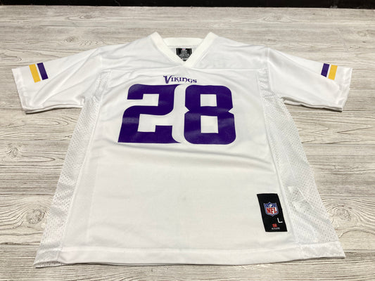 NFL Team Apparel Minnesota Vikings Peterson Football Jersey