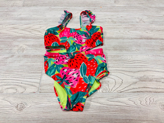 Cat & Jack Strawberry Print Swimsuit