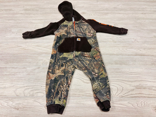 Carhartt Hooded Zip Up Camouflage Outfit