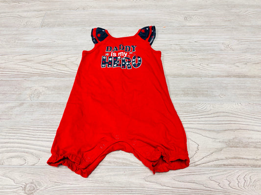 “Daddy is my Hero” Romper
