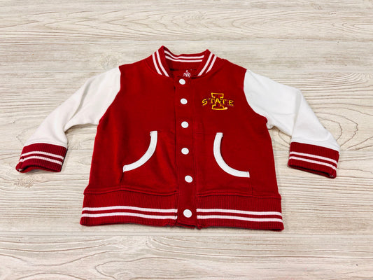 Creative Knitwear Iowa State University Button Down Jacket