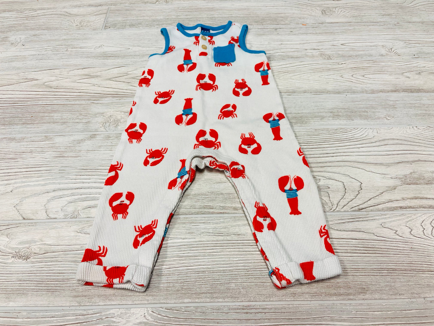 Old Navy Crab Print Tank Tomper