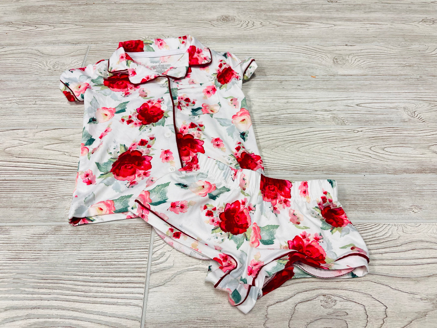 Tahari Rose Print Pajamas