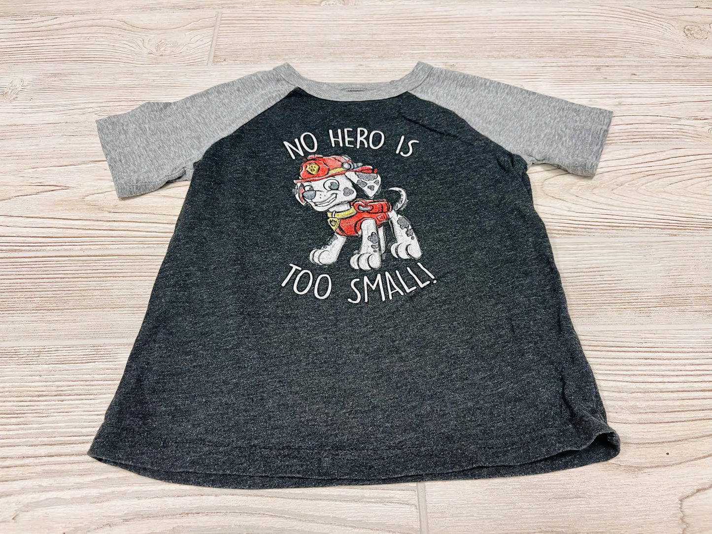 Jumping Bean Paw Patrol “No Hero Is Too Small!” Short Sleeve Shirt