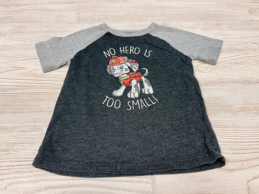 Jumping Bean Paw Patrol “No Hero Is Too Small!” Short Sleeve Shirt