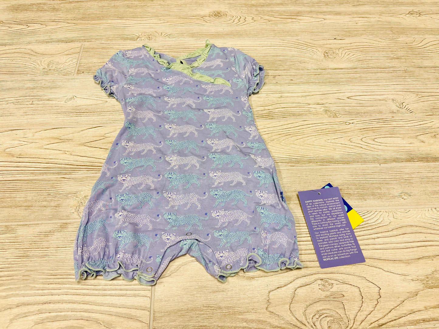KicKee Pants Tiger Print Romper