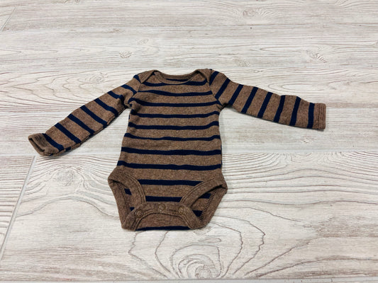 Simple Joys by Carter’s Striped Long Sleeve Onesie