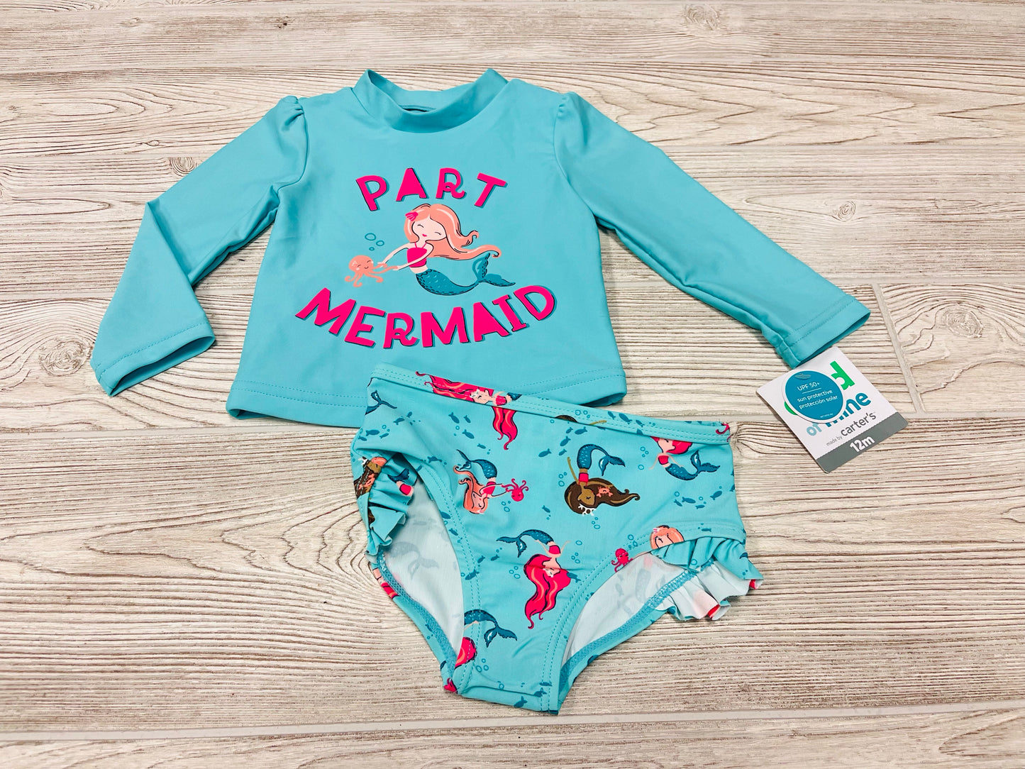 Child of Mine “Part Mermaid” Two Piece Swimsuit