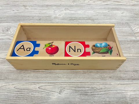 Melissa & Doug A-Z Self Correcting Letter Puzzles