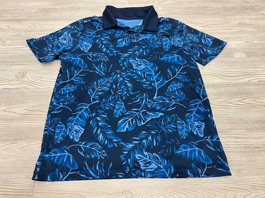Under Armour Floral Print Athletic Short Sleeve Polo