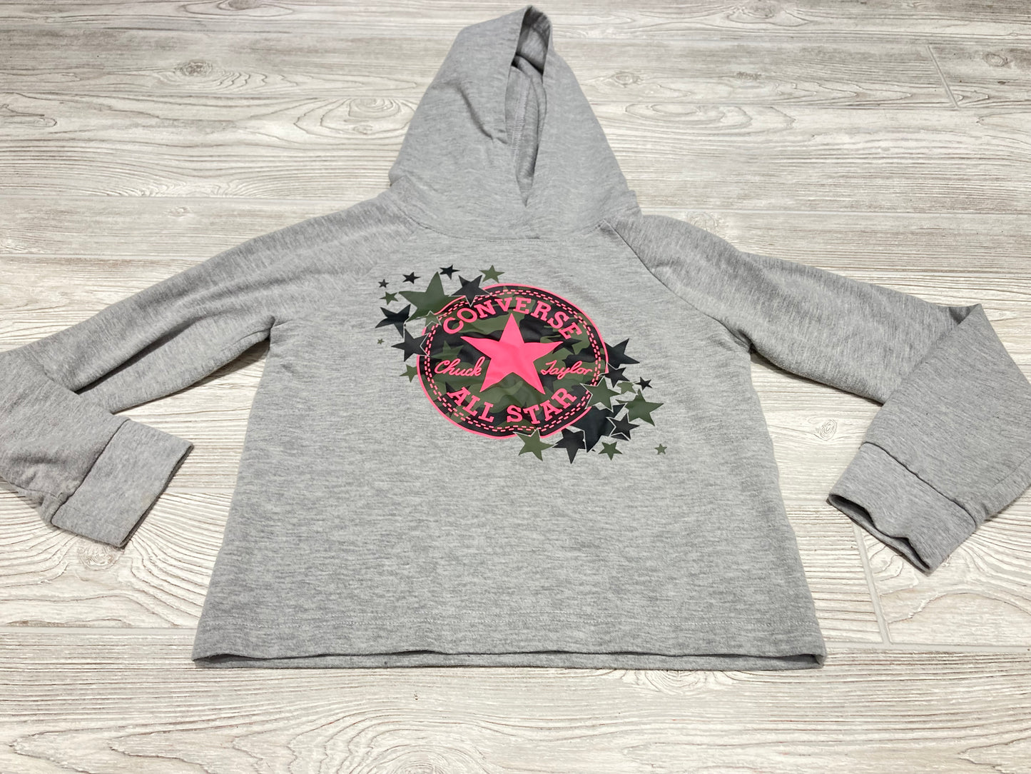 Converse Hooded Crop Sweatshirt