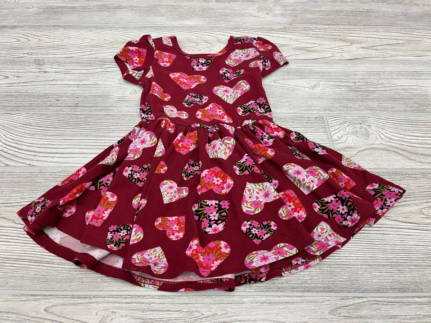 DotDot Smile Heart Print Dress