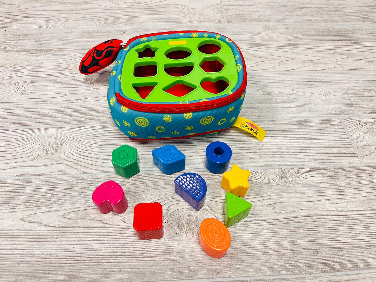 Melissa & Doug K’s Kids Take-Along Shape Sorter