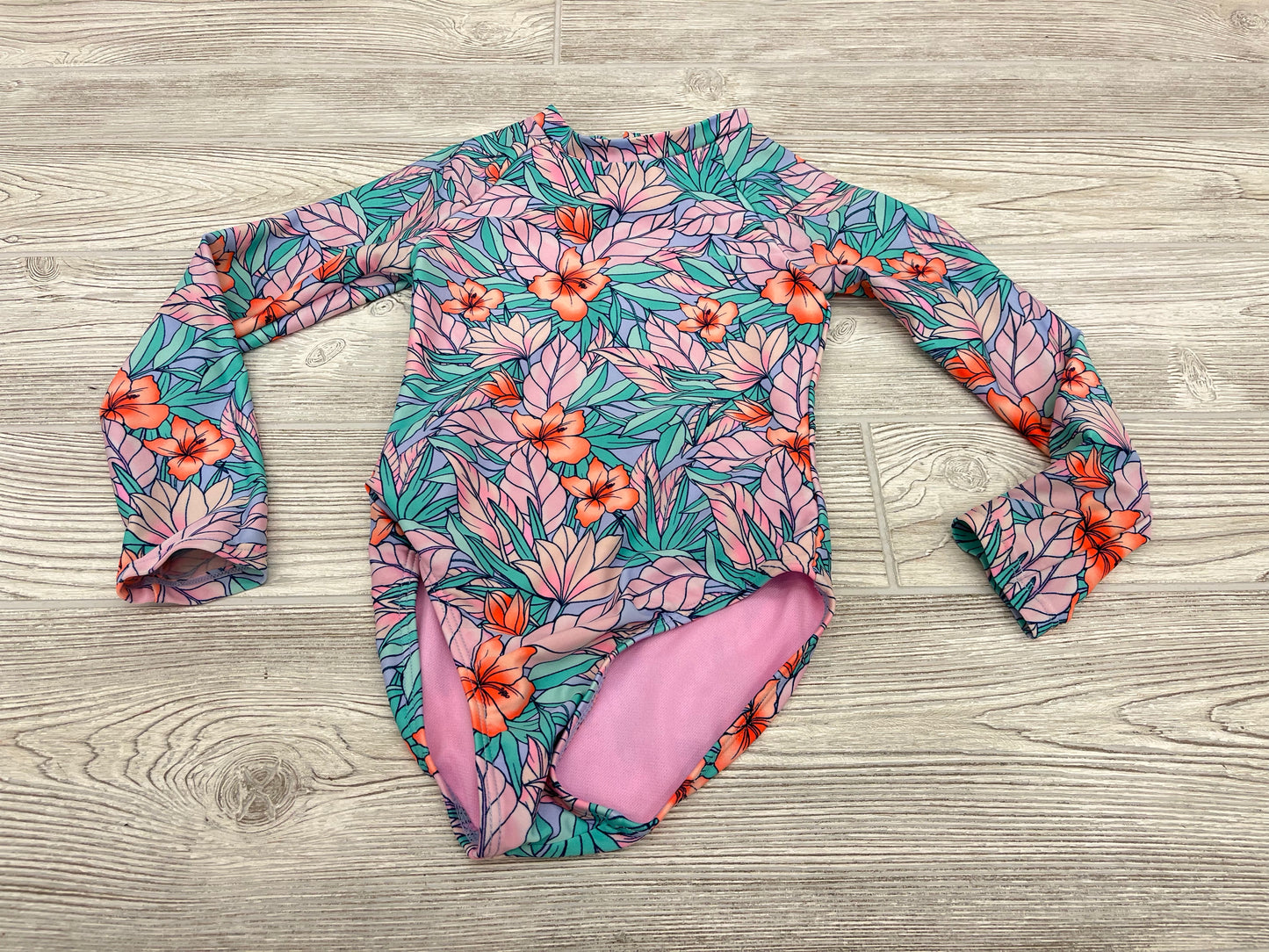 Cat & Jack One Piece Swimsuit with Rashguard