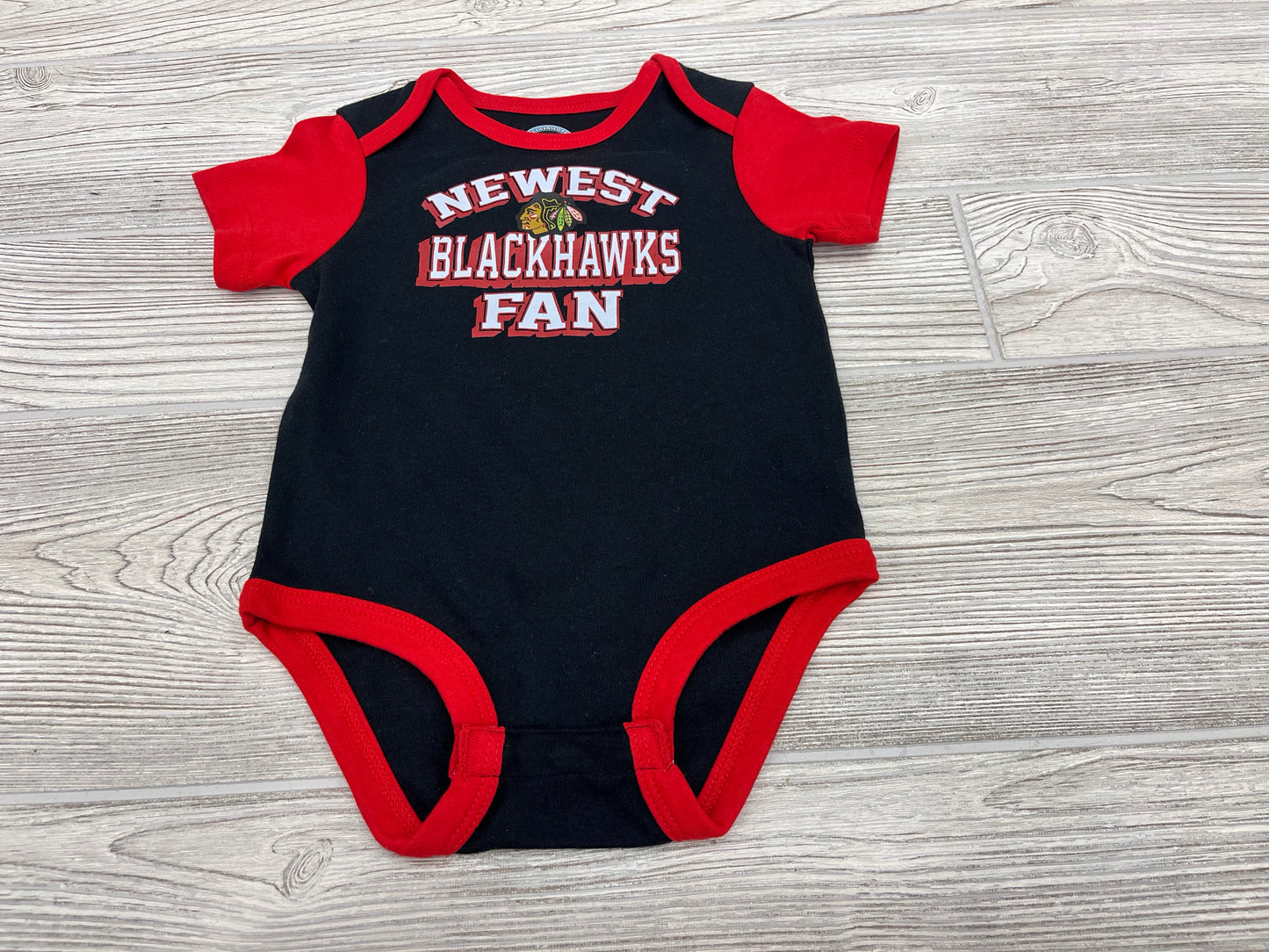 NHL “Newest Blackhawks Fan” Short Sleeve Onesie
