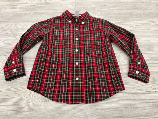 Janie And Jack Long Sleeve Button Down Shirt