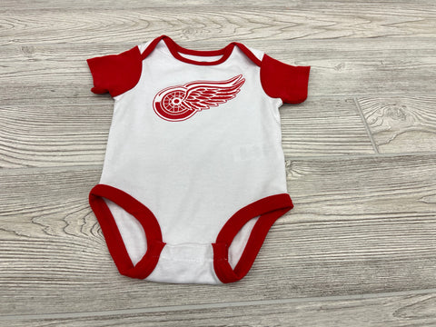 NHL Detroit Red Wings Short Sleeve Onesie