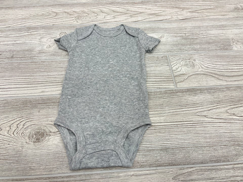 Carter’s Grey Short Sleeve Onesie