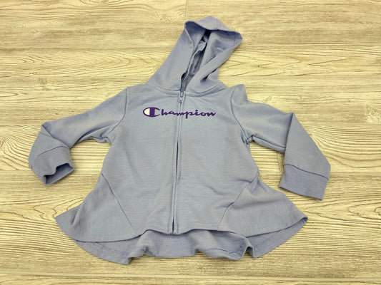 Champion Zip Up Hooded Sweatshirt