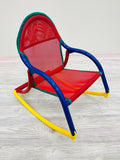 Hohobbers Primary Canvas Rocking Chair