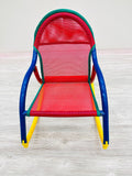 Hohobbers Primary Canvas Rocking Chair