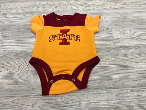 Rivalry Threads Iowa State Athletic Short Sleeve Onesie