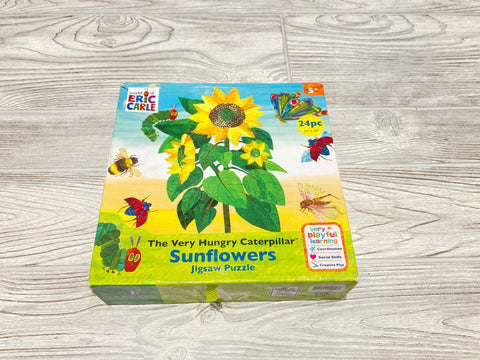 The Very Hungry Caterpillar Sunflowers Jigsaw Puzzle