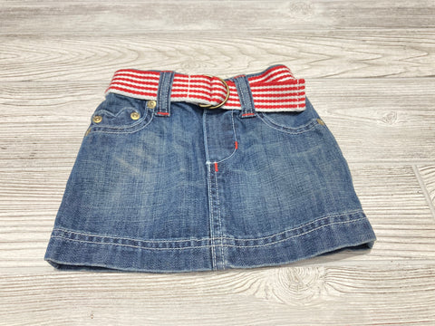 Old Navy Jean Skirt with Belt