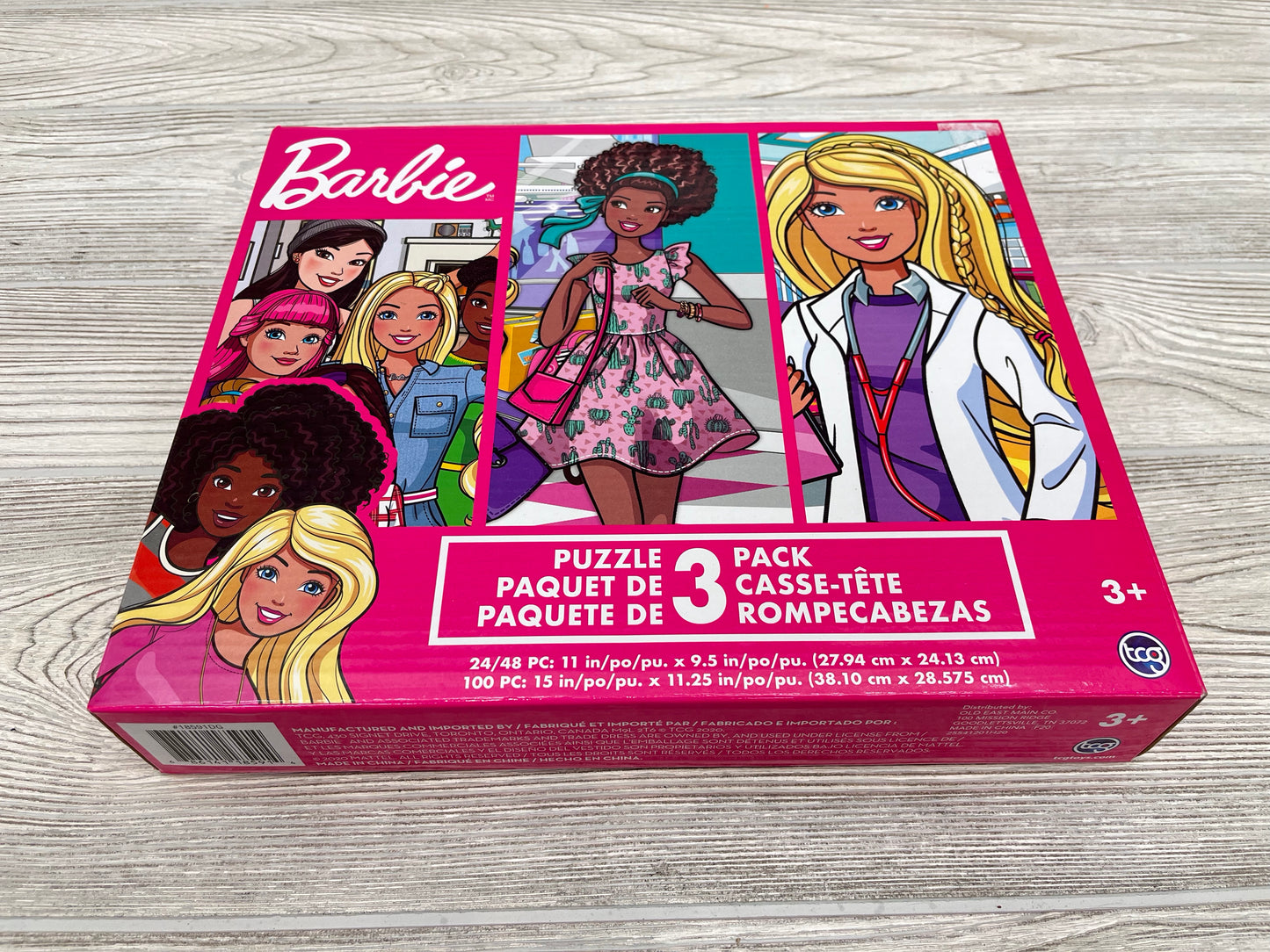 Barbie 3 Puzzle Pack